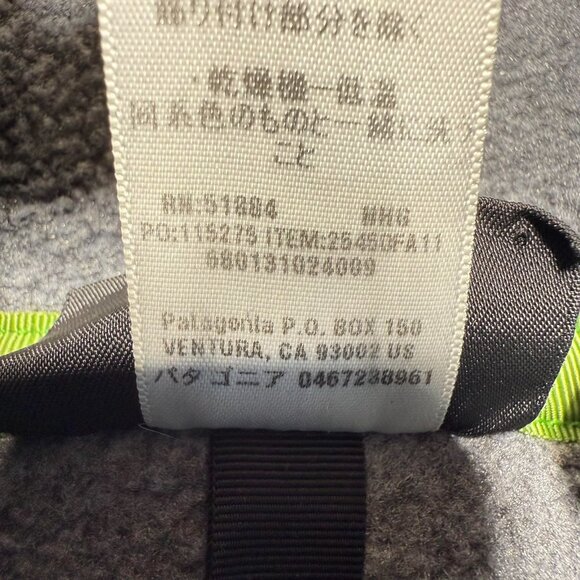 Patagonia Synchilla Snap-T Mock Neck Fleece Pullover Outdoor Jacket - Size XS - Picture 8 of 12